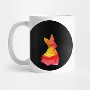 Scottish Terrier - Summer Love Silhouette Mug